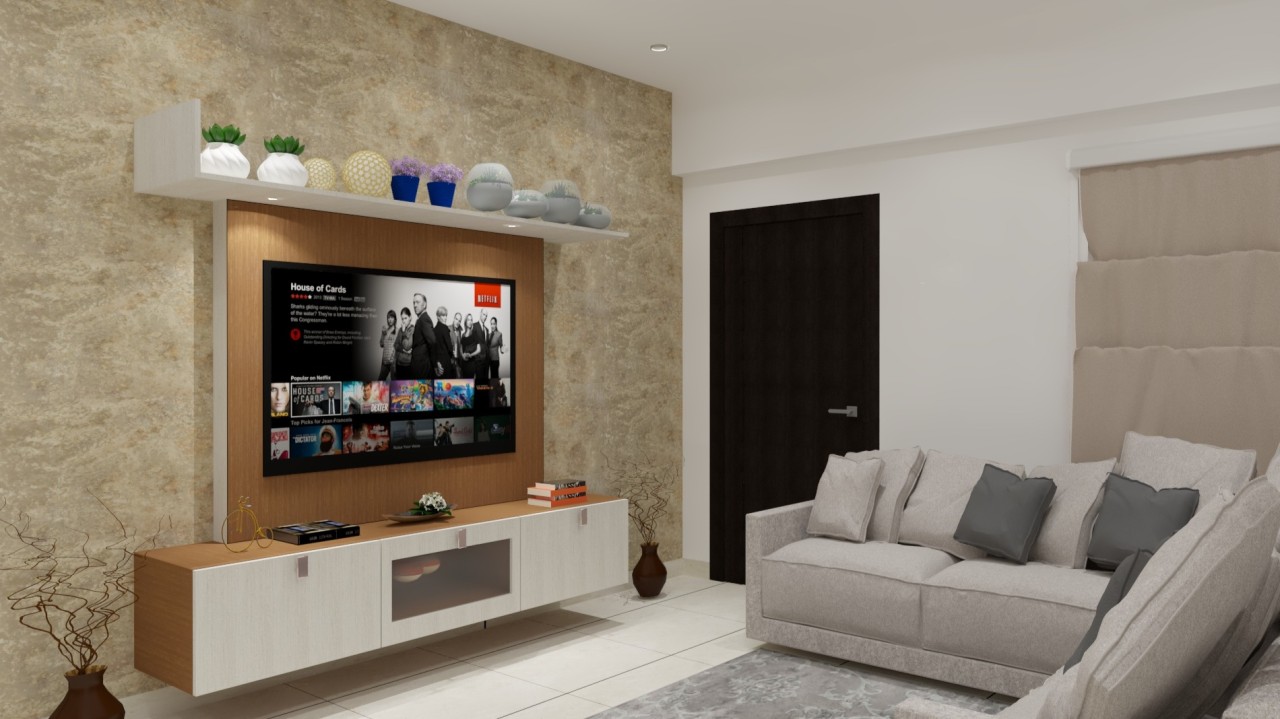 Living Room Entertainment Setup